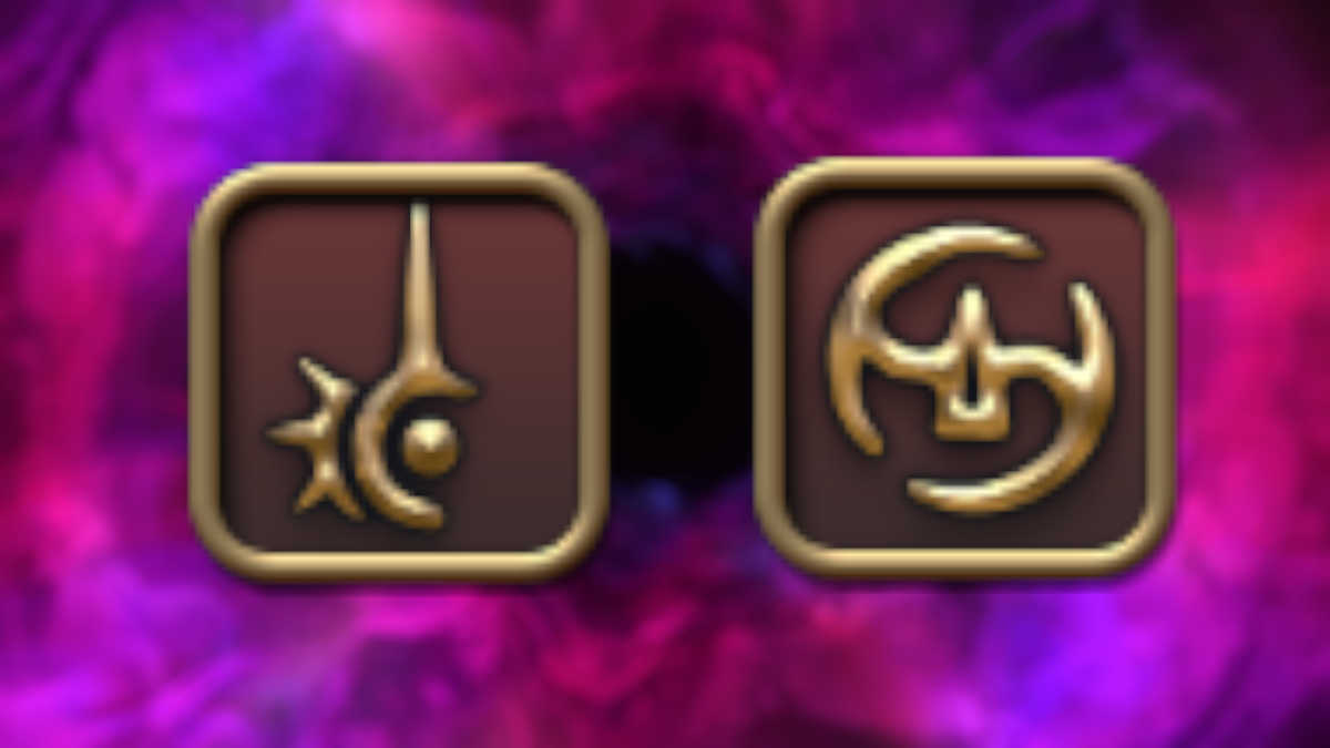 Red Mage and Samurai job icons in FFXIV