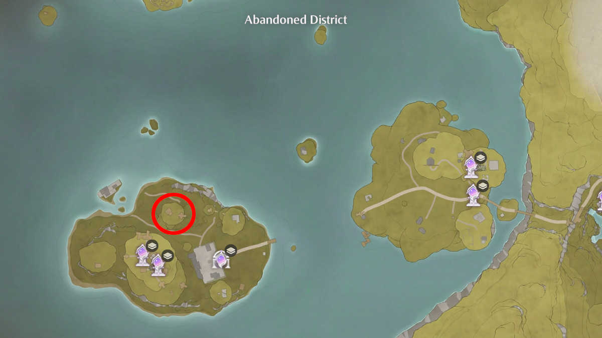 Location of the Well Organized sketch in Infinity Nikki