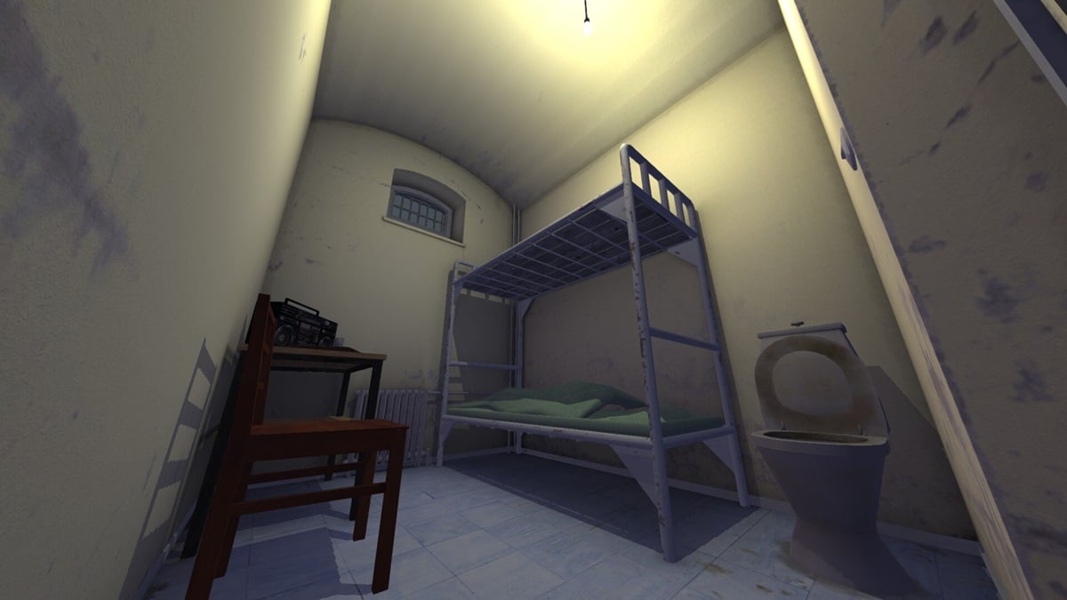 A prison cell in My Summer Car