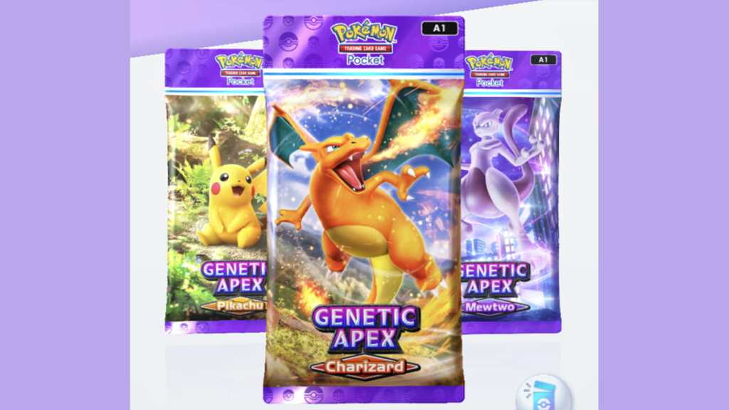 Pokemon TCG Pocket Genetic Apex packs