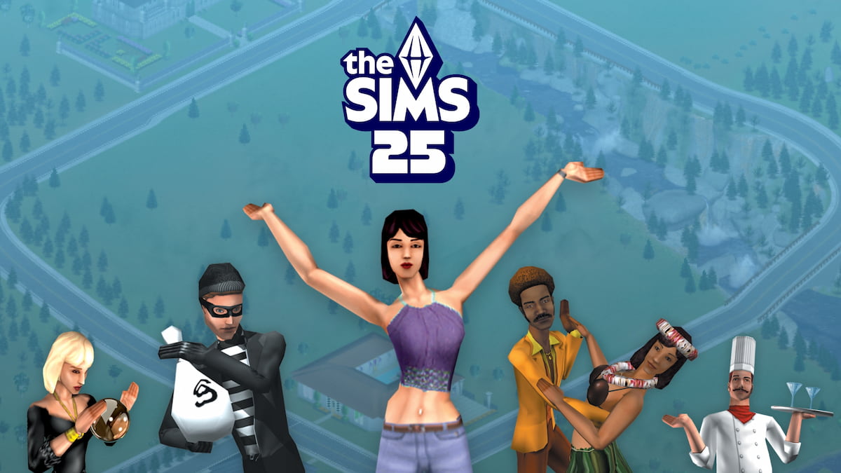 The Sims 25 cover art