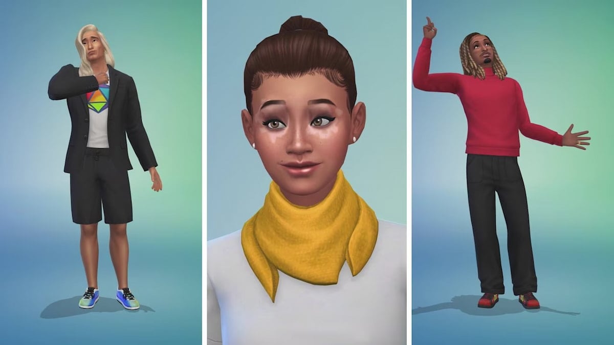 New Create a Sim cosmetics