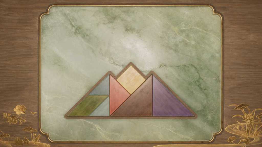 Mountain Range Tangram in Infinity Nikki