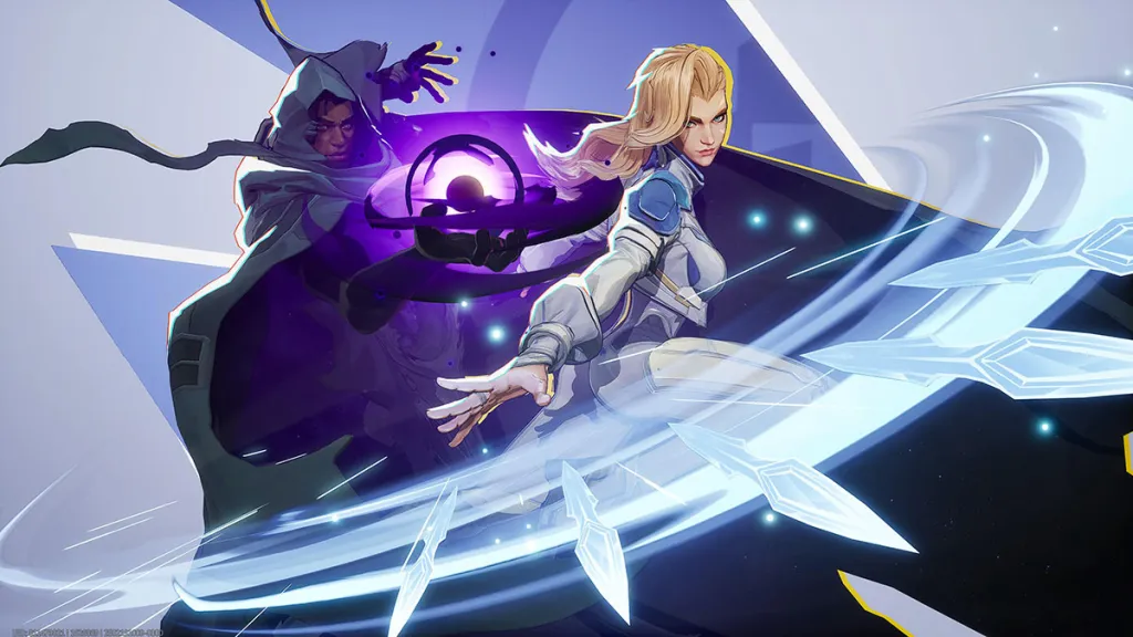 Cloak & Dagger, as they are shown in Marvel Rival's.