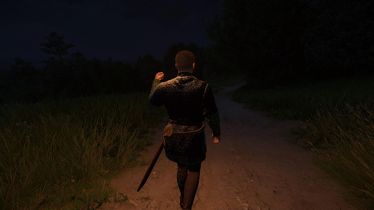 How to equip and use a torch in Kingdom Come Deliverance 2