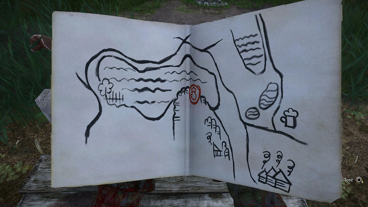 The Drowner's Map in Kingdom Come Deliverance 2.