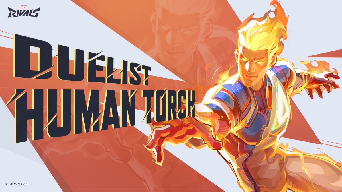 The Human Torch banner from Marvel Rivals