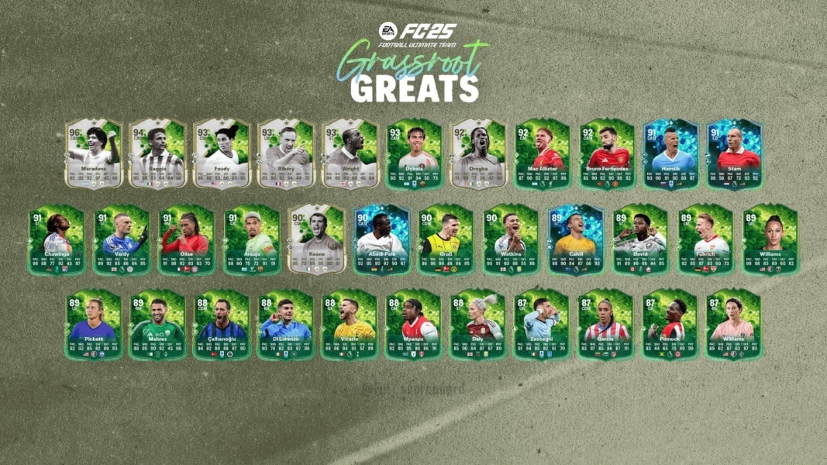 EA FC 25 Grassroot Greats Cup rewards