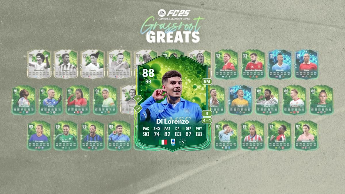 EA FC 25 Grassroot Growth Evolution: Best players to use