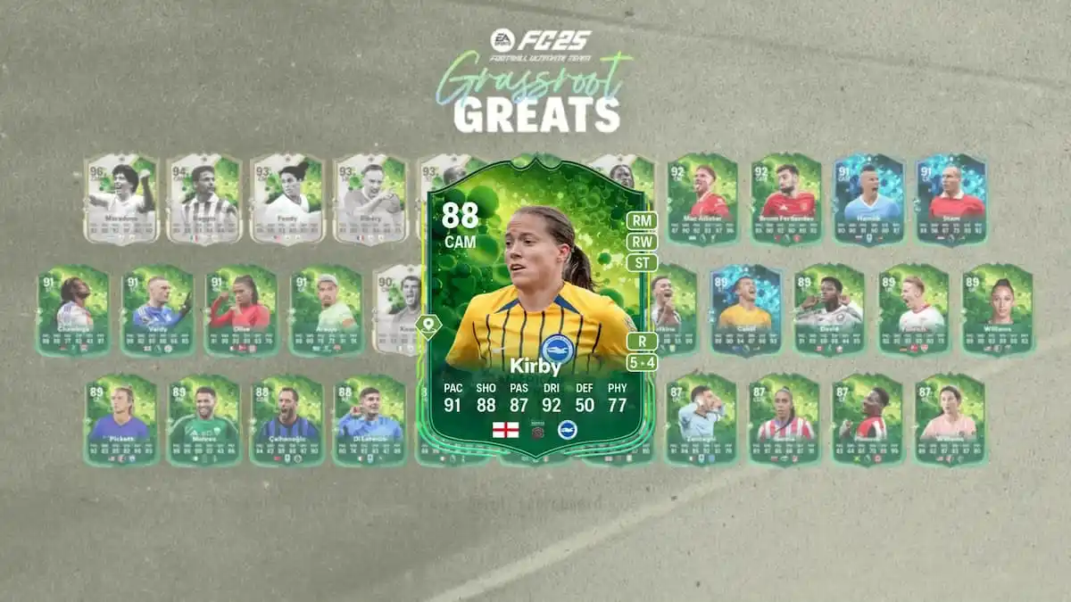 EA FC 25 Fran Kirby Grassroot Greats SBC solutions