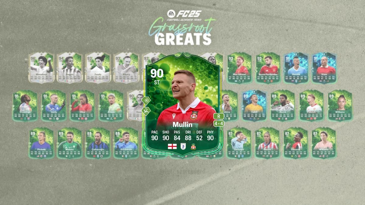 EA FC 25 Paul Mullin Grassroot Greats SBC solutions