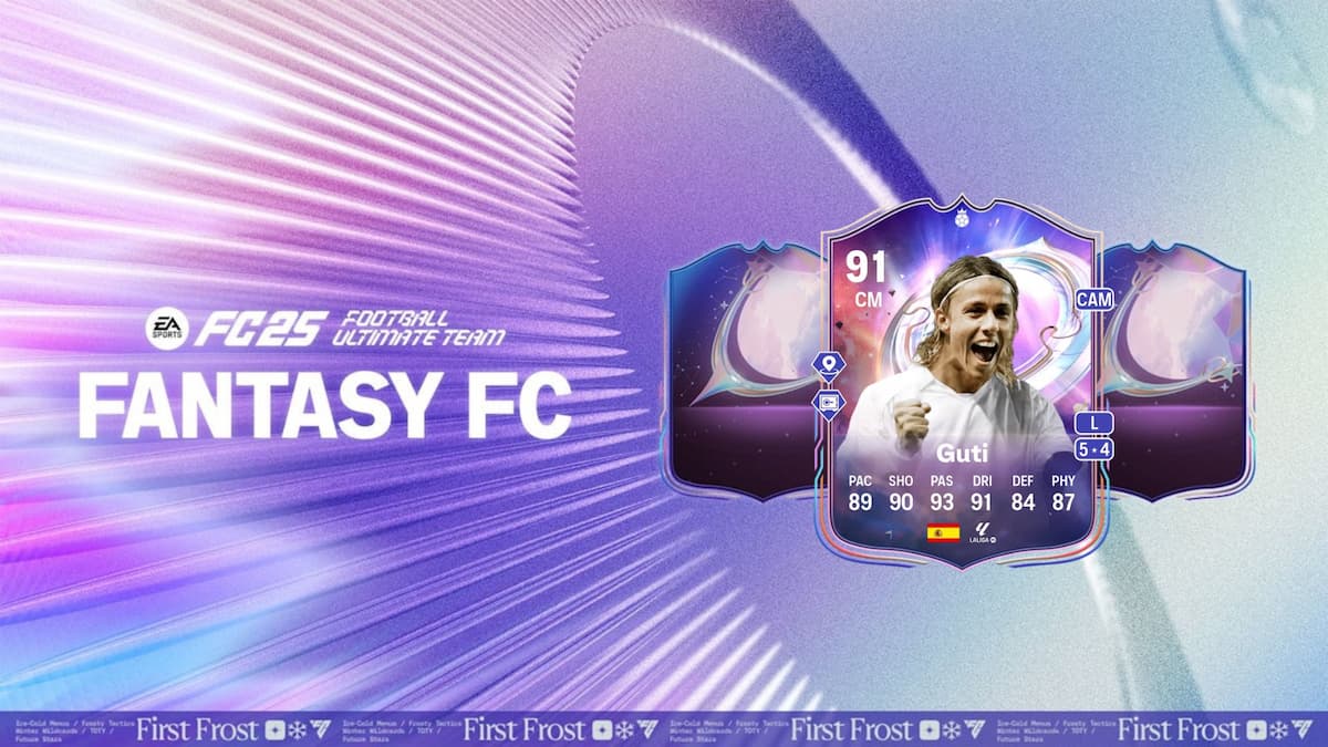 EA FC 25 Guti Fantasy FC SBC solutions