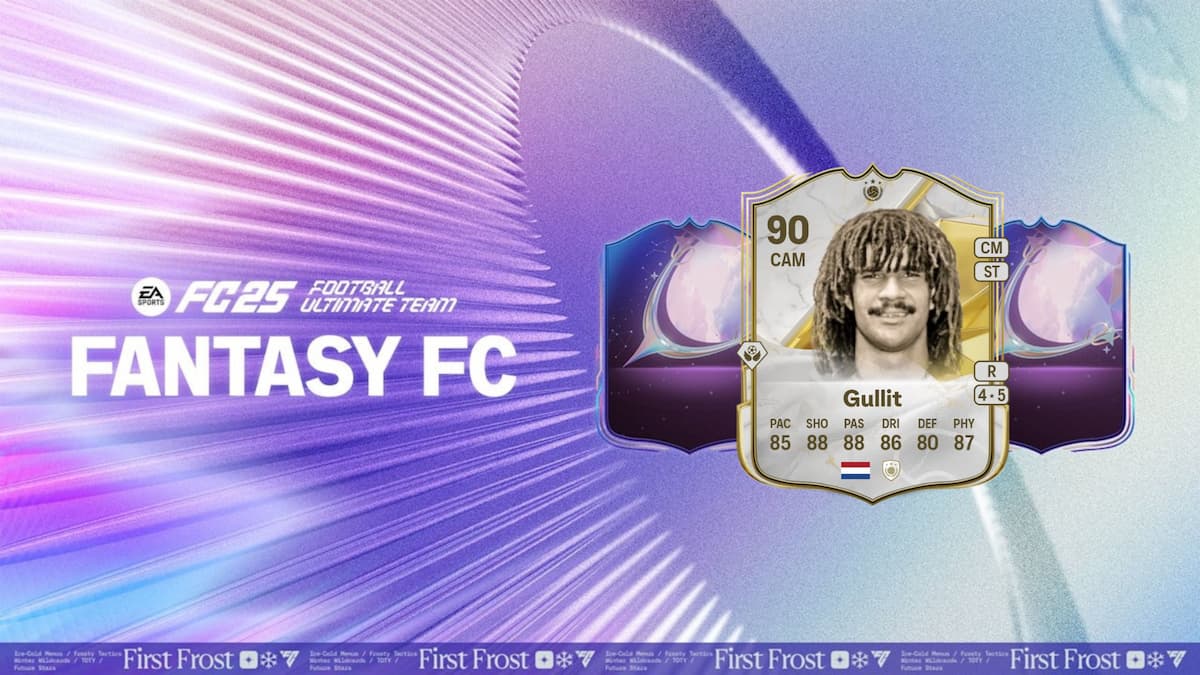 EA FC 25 Ruud Gullit Base Icon SBC solutions