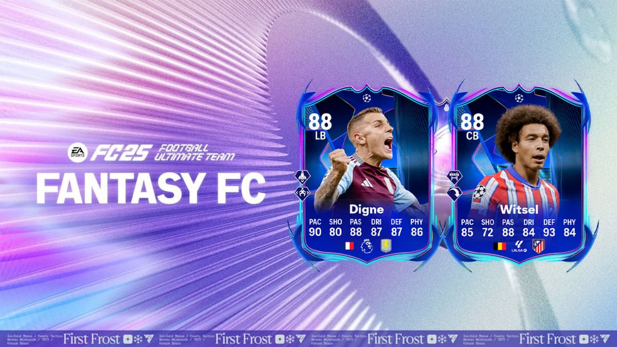 EA FC 25 Lucas Digne and Axel Witsel RTTF Player Pick SBC solutions