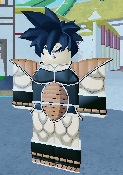 Model for the Saiyan race in Dragon Ball Online Generations