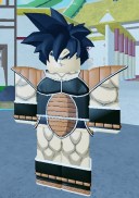 Model for the Saiyan race in Dragon Ball Online Generations