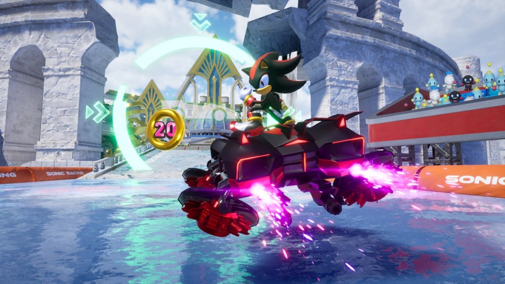 Shadow the Hedgehog is in Sonic Racing CrossWorlds