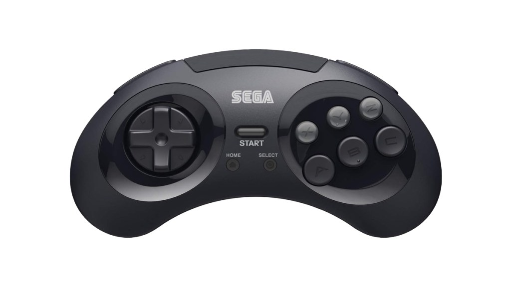 The Retro-bit controller on a white background