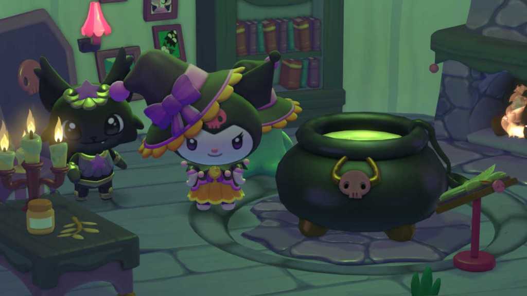 The cauldron in Hello Kitty Island Adventure  