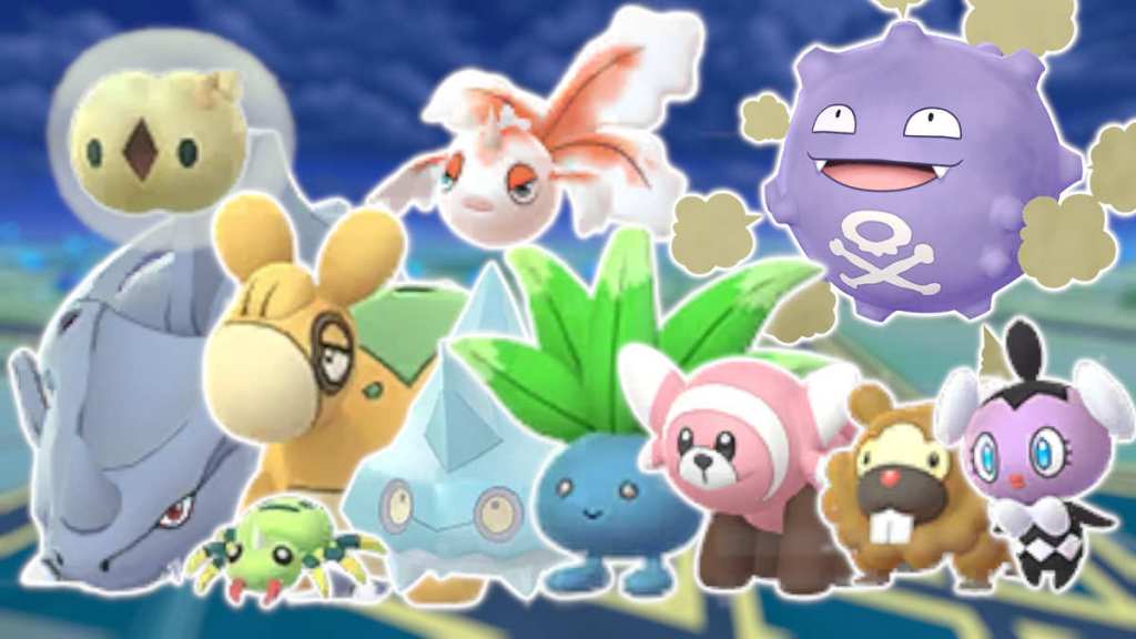 Possible disguises for Ditto in Pokémon GO, February 2025