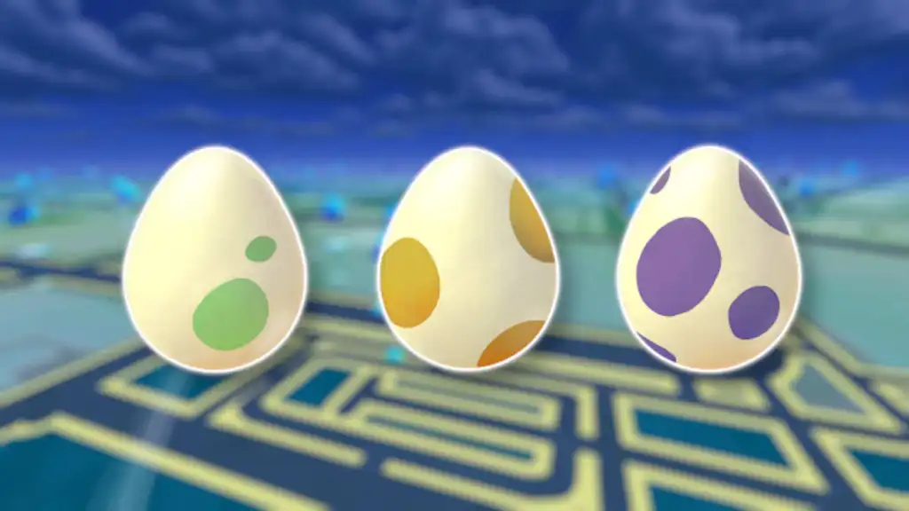 Eggs in Pokémon GO