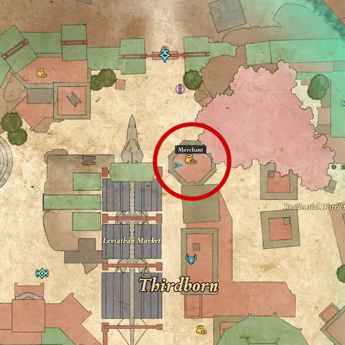 Thirdborn merchant map location