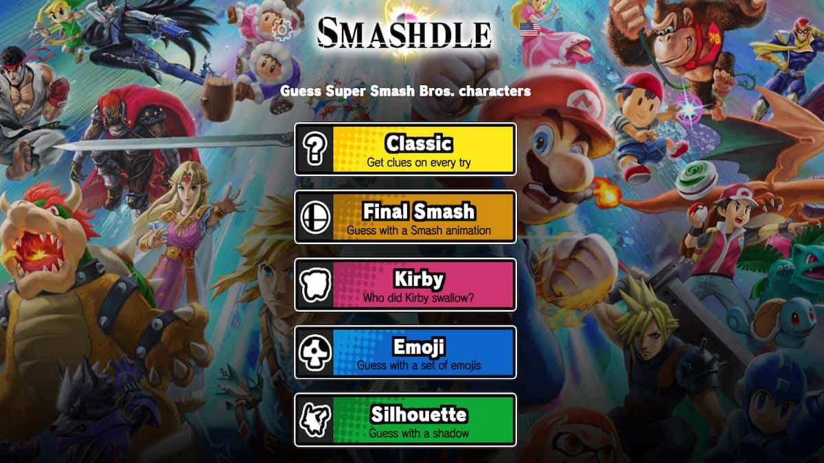 How to play Smashdle.