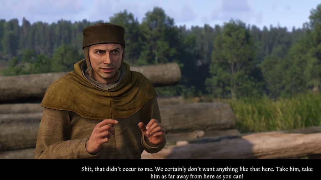 KCD2 dialogue about Gejza