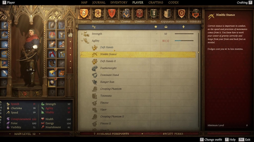 Kingdom Come Deliverance 2 - How to dodge and evade - Best perks for dodge