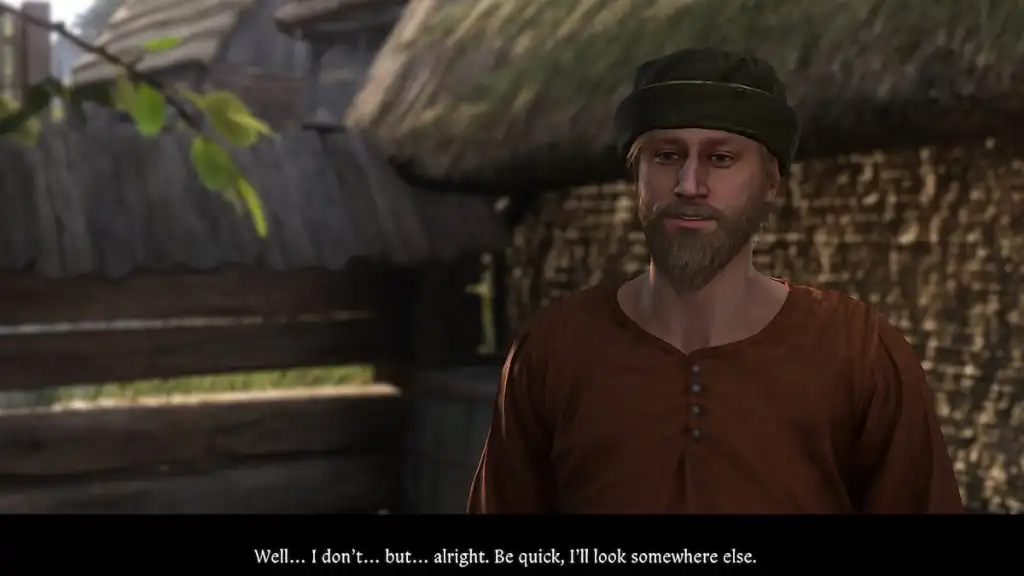 Kingdom Come Deliverance 2 Saddler Hired Hand dialogue