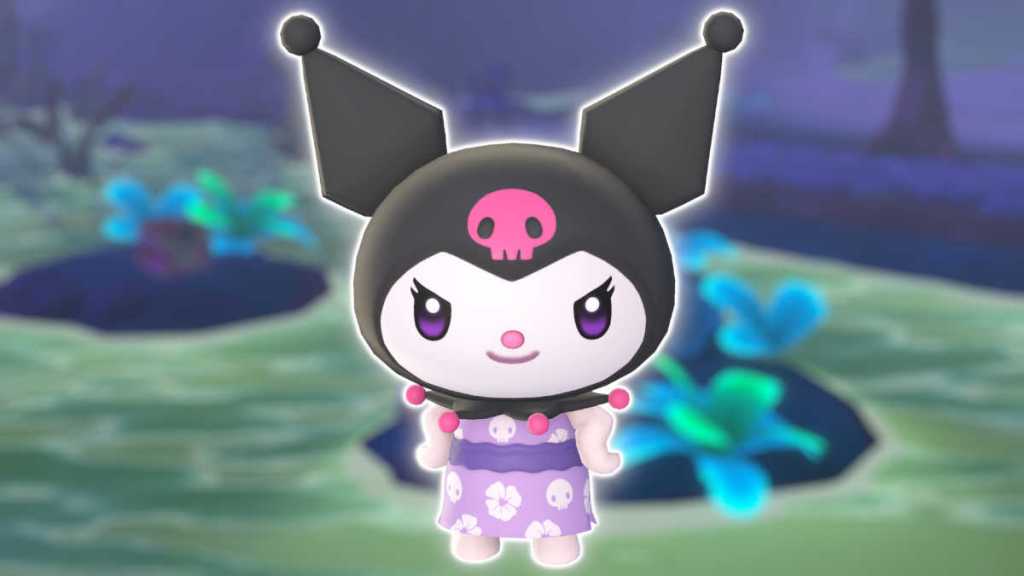 Kuromi in Hello Kitty Island Adventure