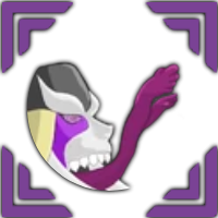 The icon for the Hellgate skill of the Purple Eyes Clan in Ninja Time Roblox experience