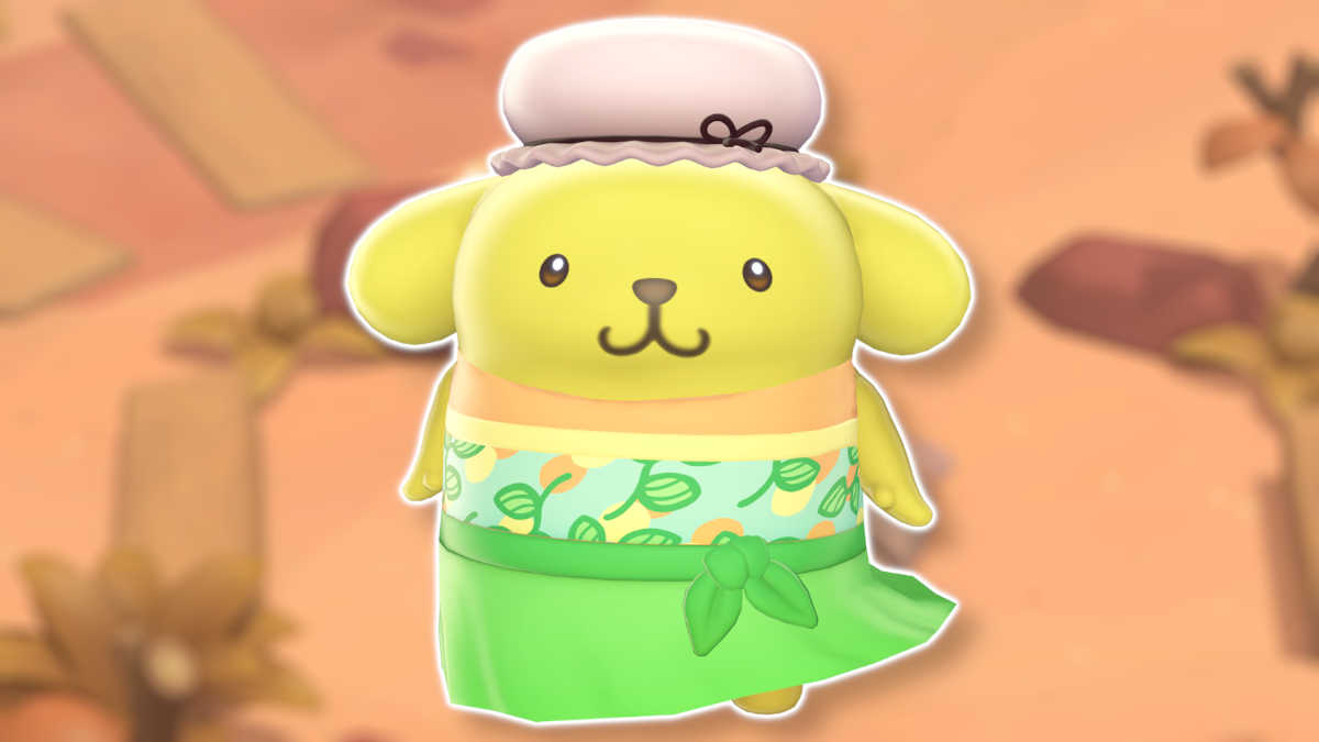 Pompompurin's Mama in Hello Kitty Island Adventure