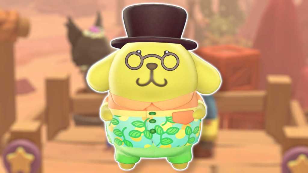 Pompompurin's Papa in Hello Kitty Island Adventure