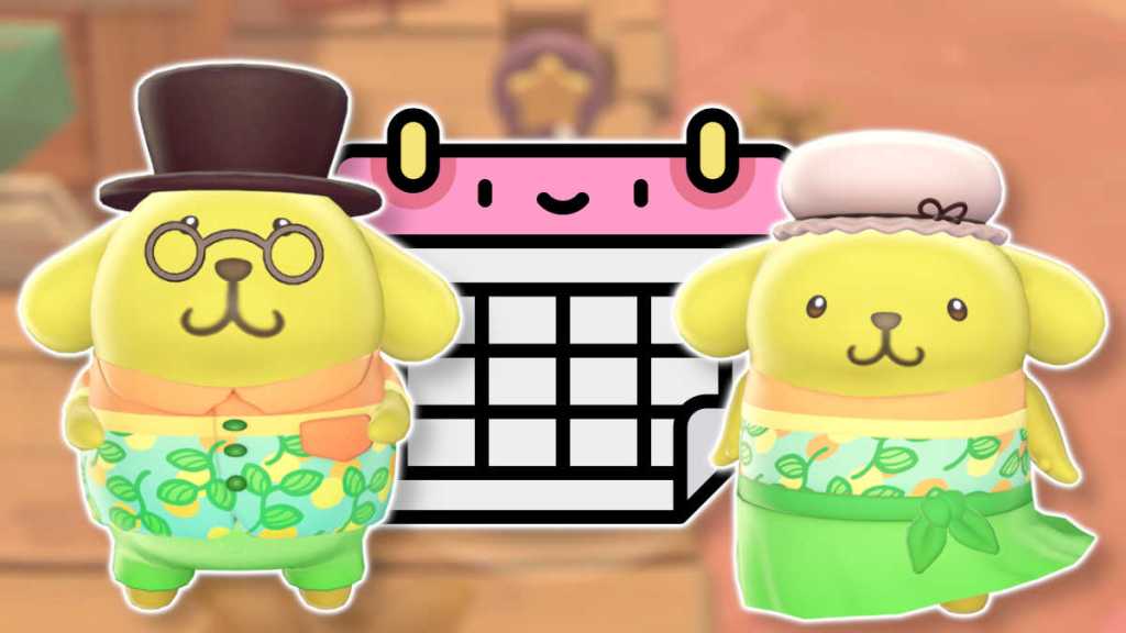 Pompompurin's parents visit schedule for 2025  