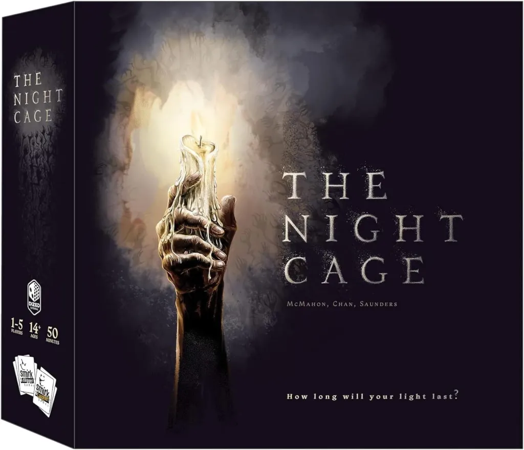 The Night Cage board game box