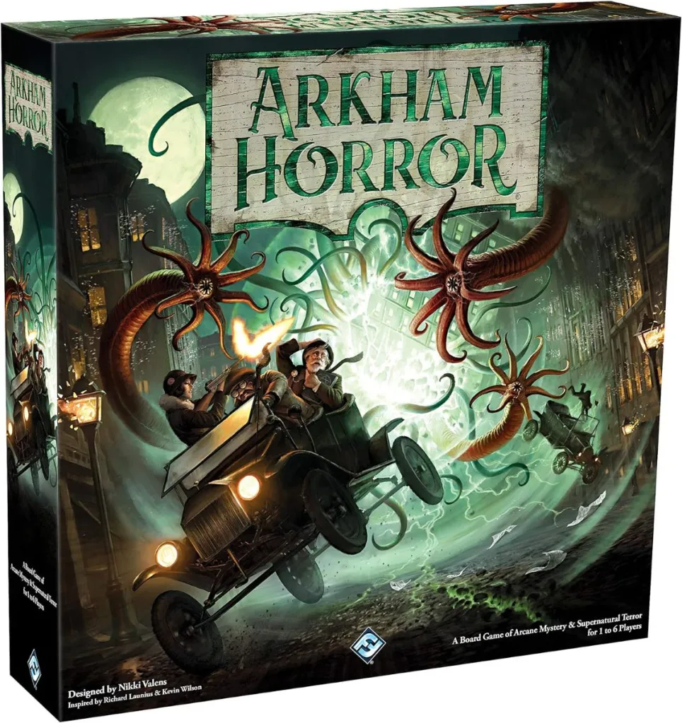 Arkham Horror board game box