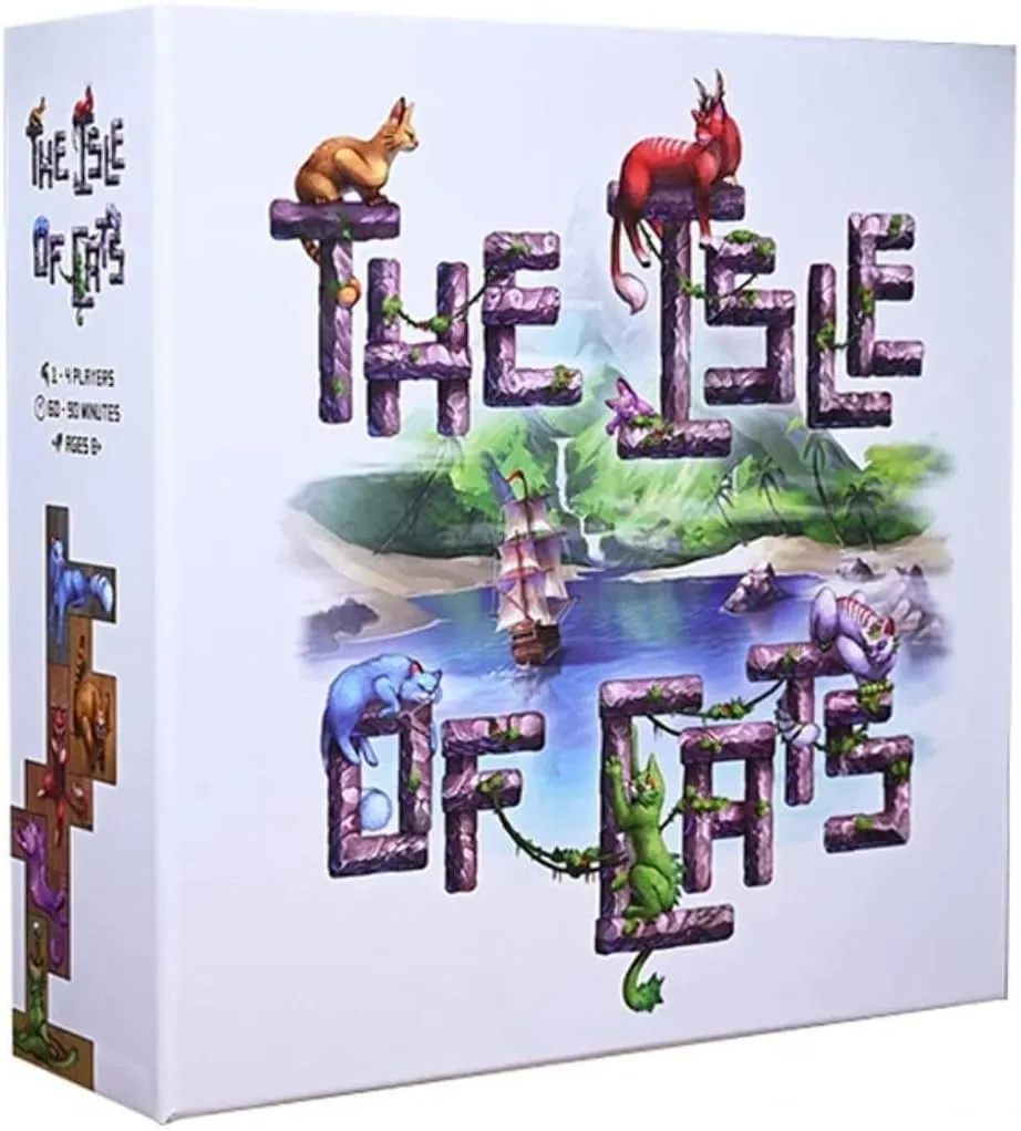 The Isle of Cats board game box