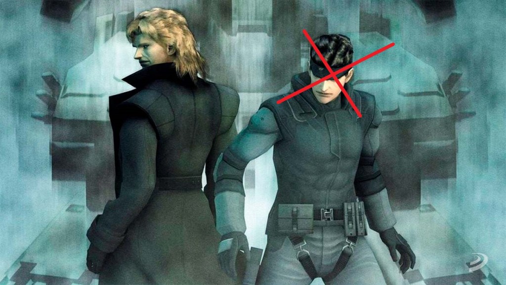 Liquid and Solid Snake on MGS Twin Snakes