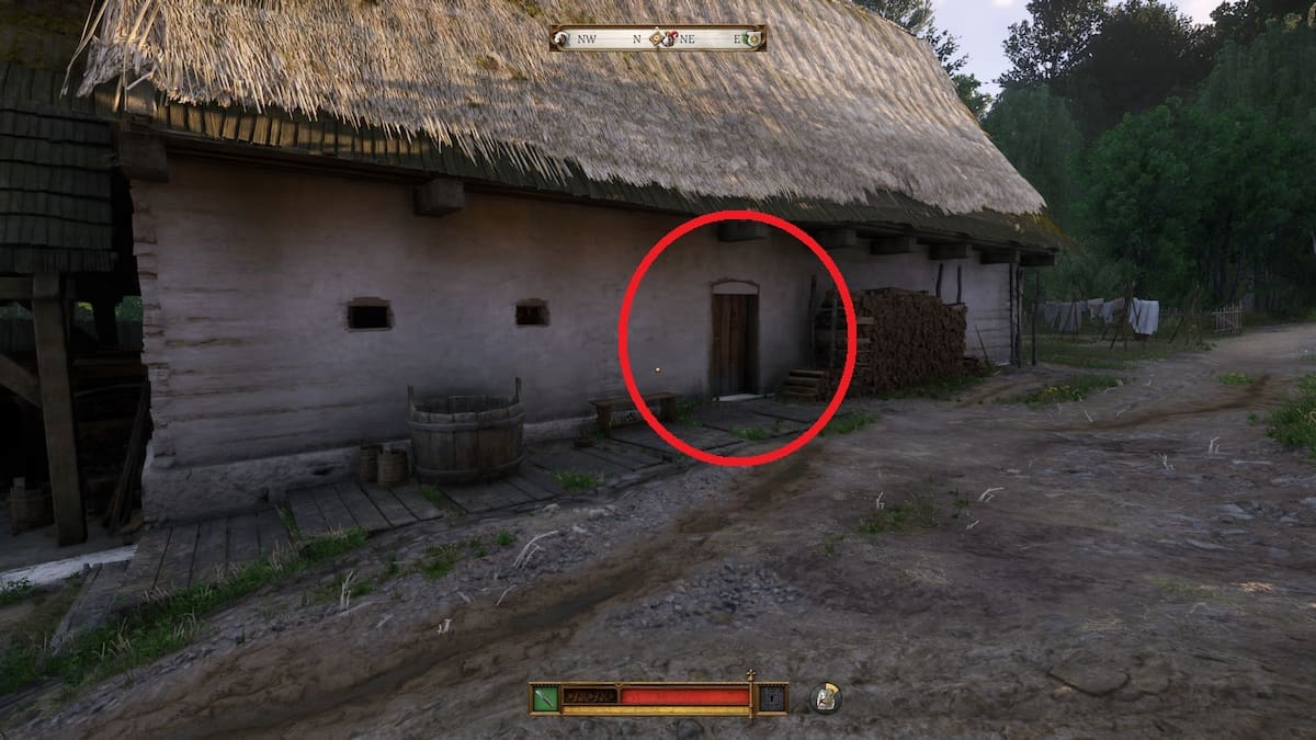 Bathhouse door in KCD2