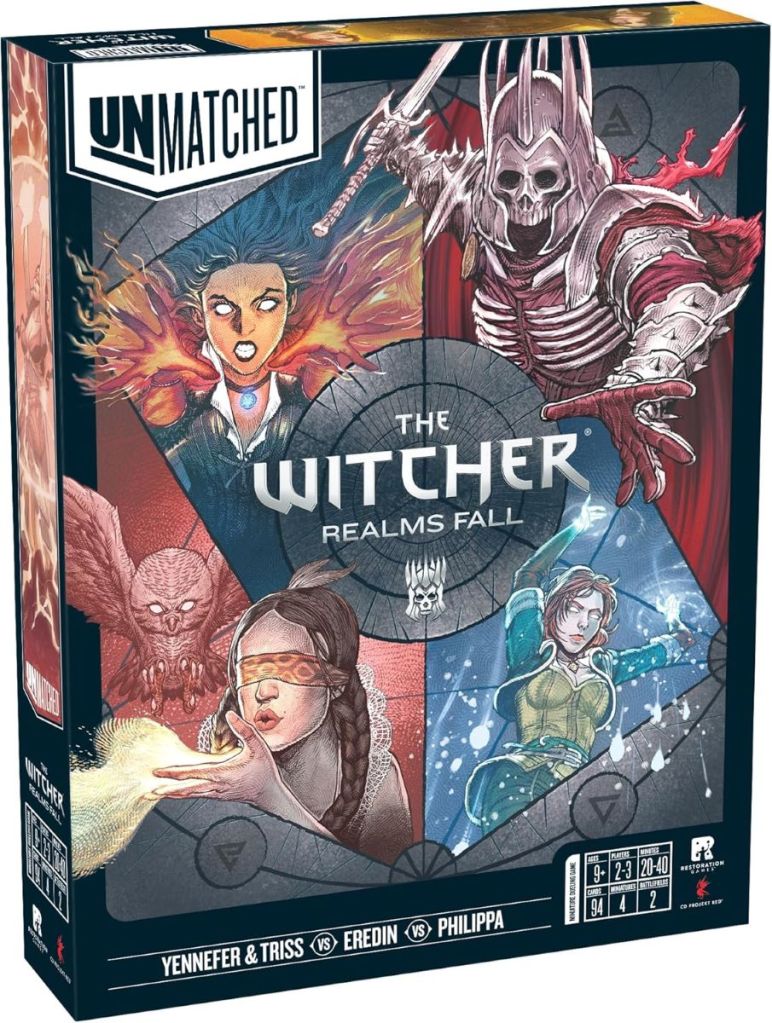 Umatched: The Witcher Realms Fall box