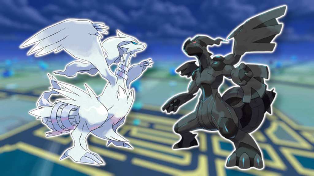 Reshiram and Zekrom in Pokémon GO