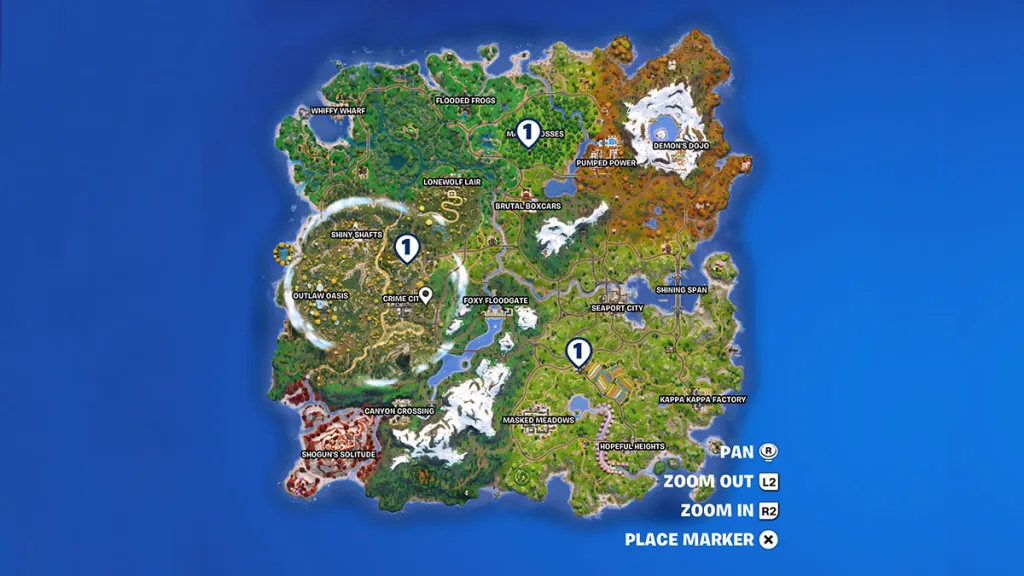 All Black Market locations in Fortnite. 