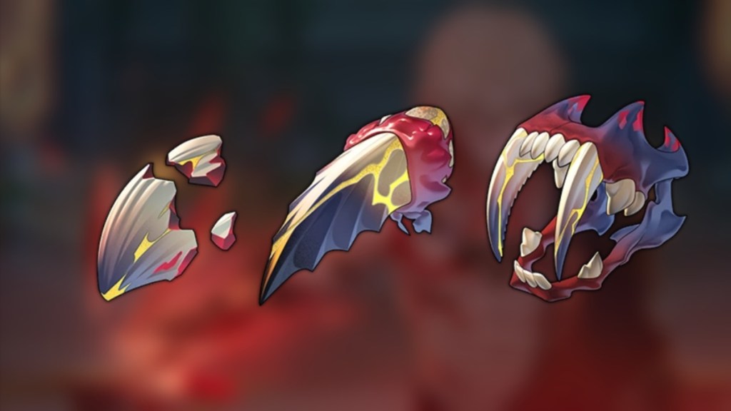 Borisin Teeth, Lupitoxin Sawteeth, and Moon Rage Fang are some of Mydei's level up materials.