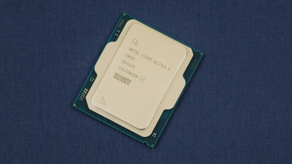 A picture of Intel's cutting-edge Ultra9 CPU.