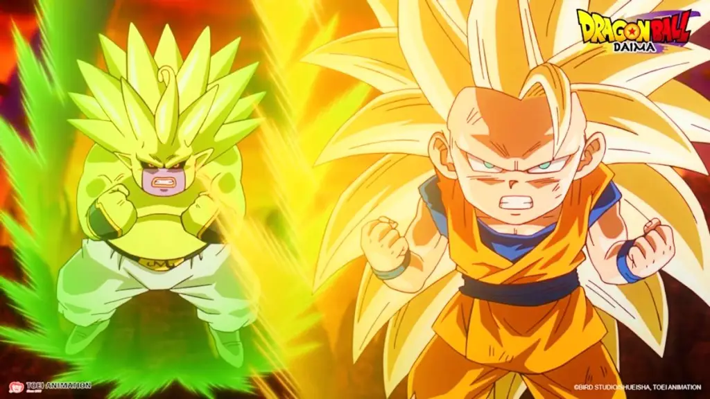 Majin Duu Super Saiyan 3 in Dragon Ball