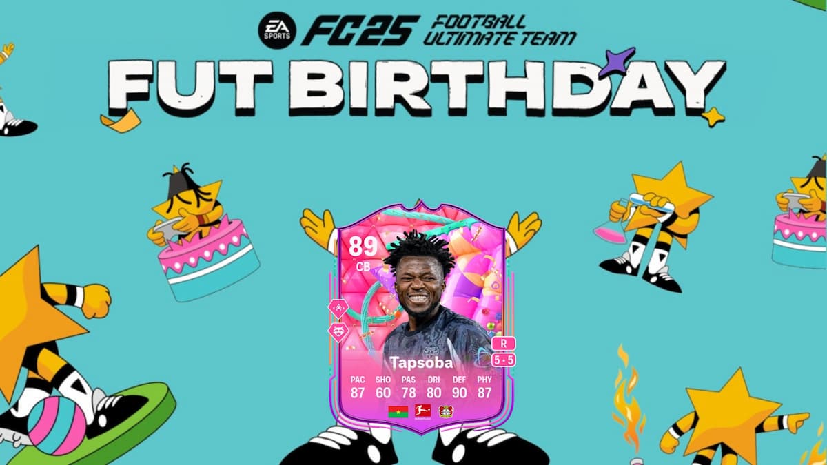 EA FC 25 Edmond Tapsoba FUT Birthday card