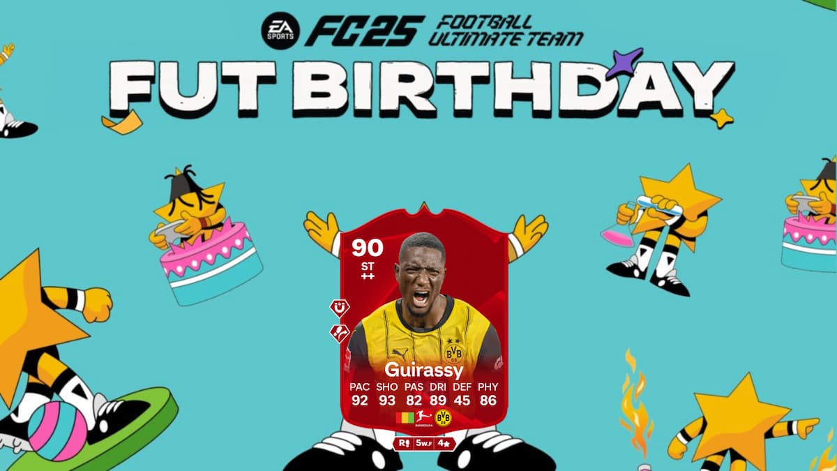 EA FC 25 Serhou Guirassy Bundesliga POTM SBC solutions