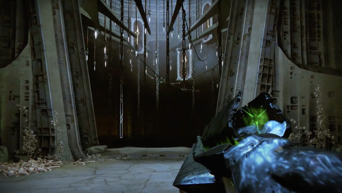 Entrance to Destiny's Sunless Cell boss pit.