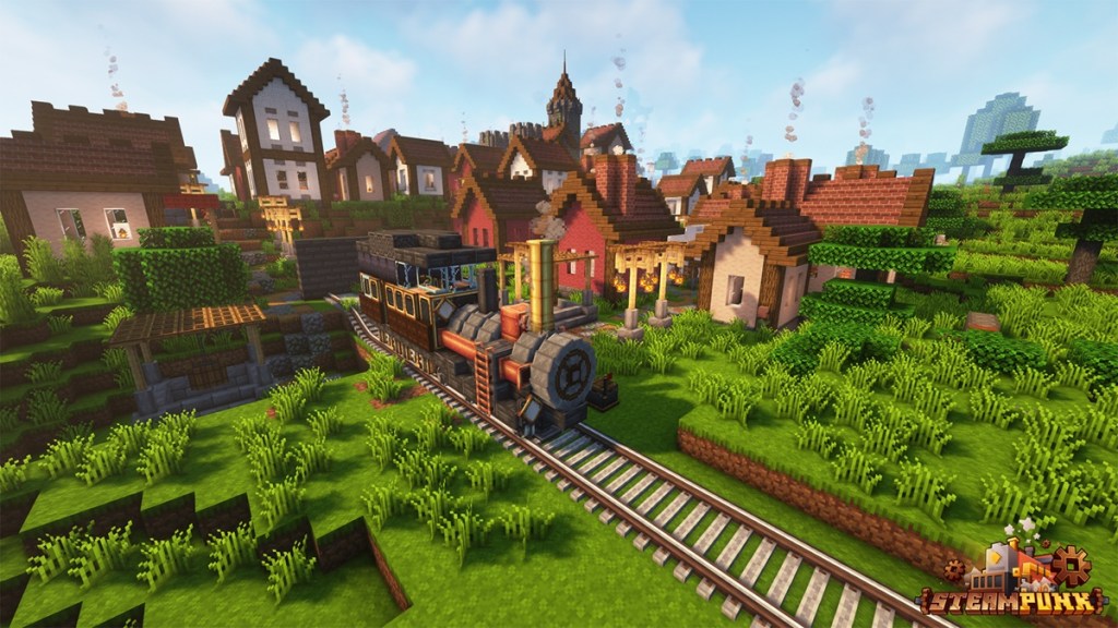 SteamPunk [LPS] modpack via MineCraft